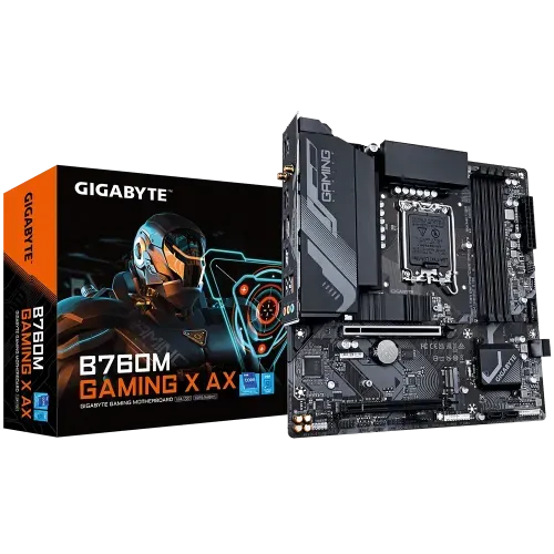 GIGABYTE B760M GAMING X AX mATX Motherboard